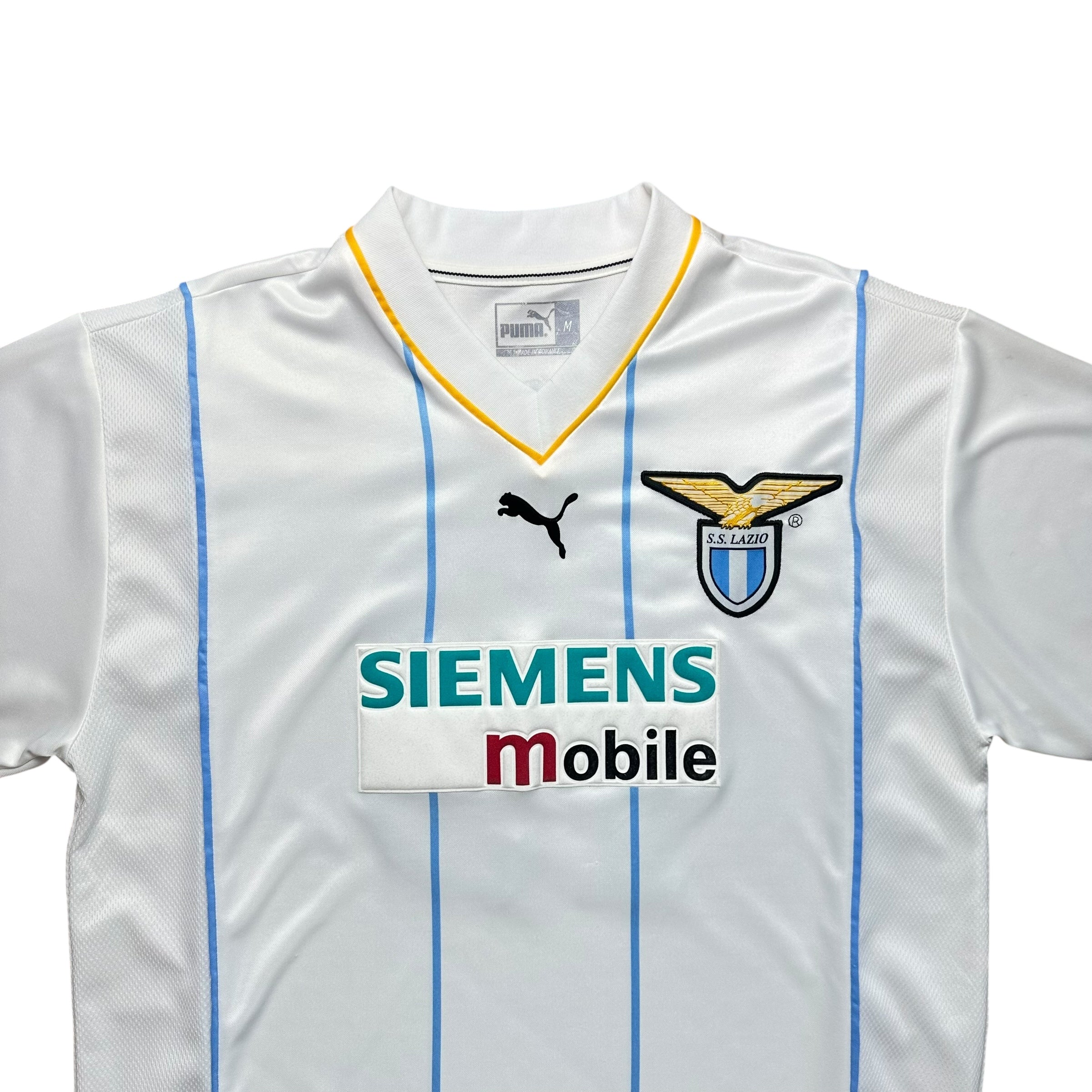 Lazio 2001-02 European Home Shirt (M) Nesta #13