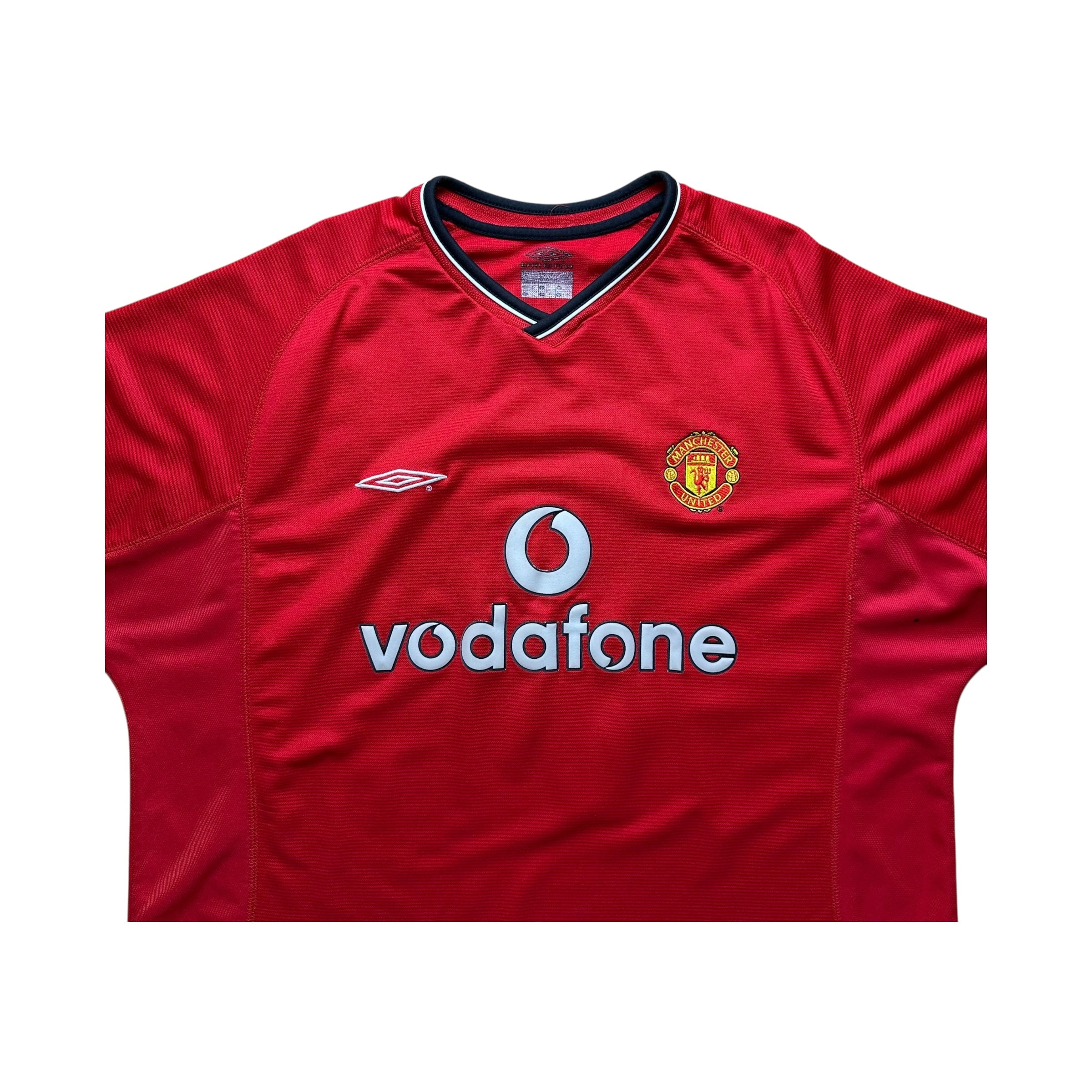 Manchester United 2000-01 Home Shirt (M) Beckham #7