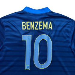 France 2012 Home Shirt (XL) Benzema #10