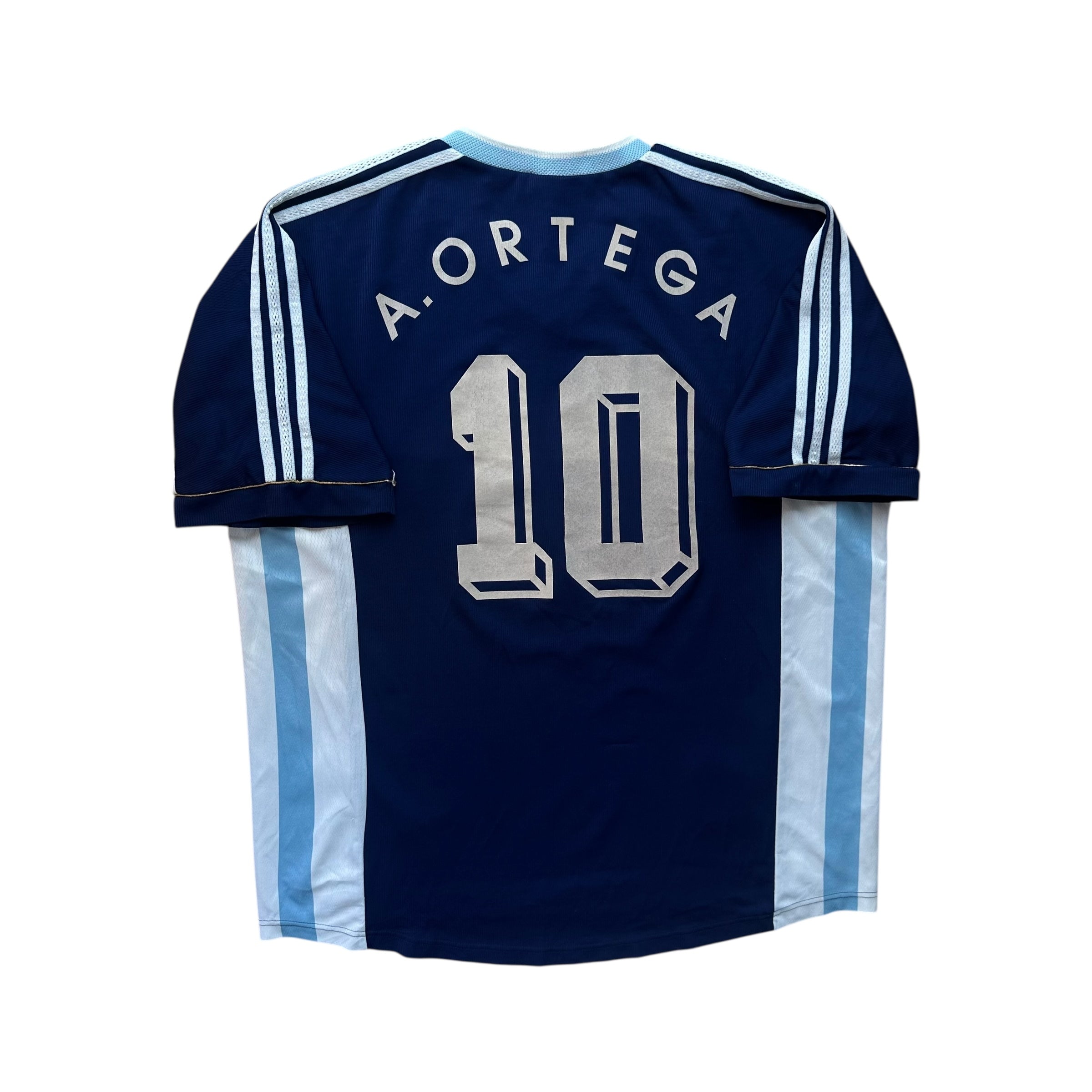 Argentina 1998 Away Shirt (XL) A.Ortega #10