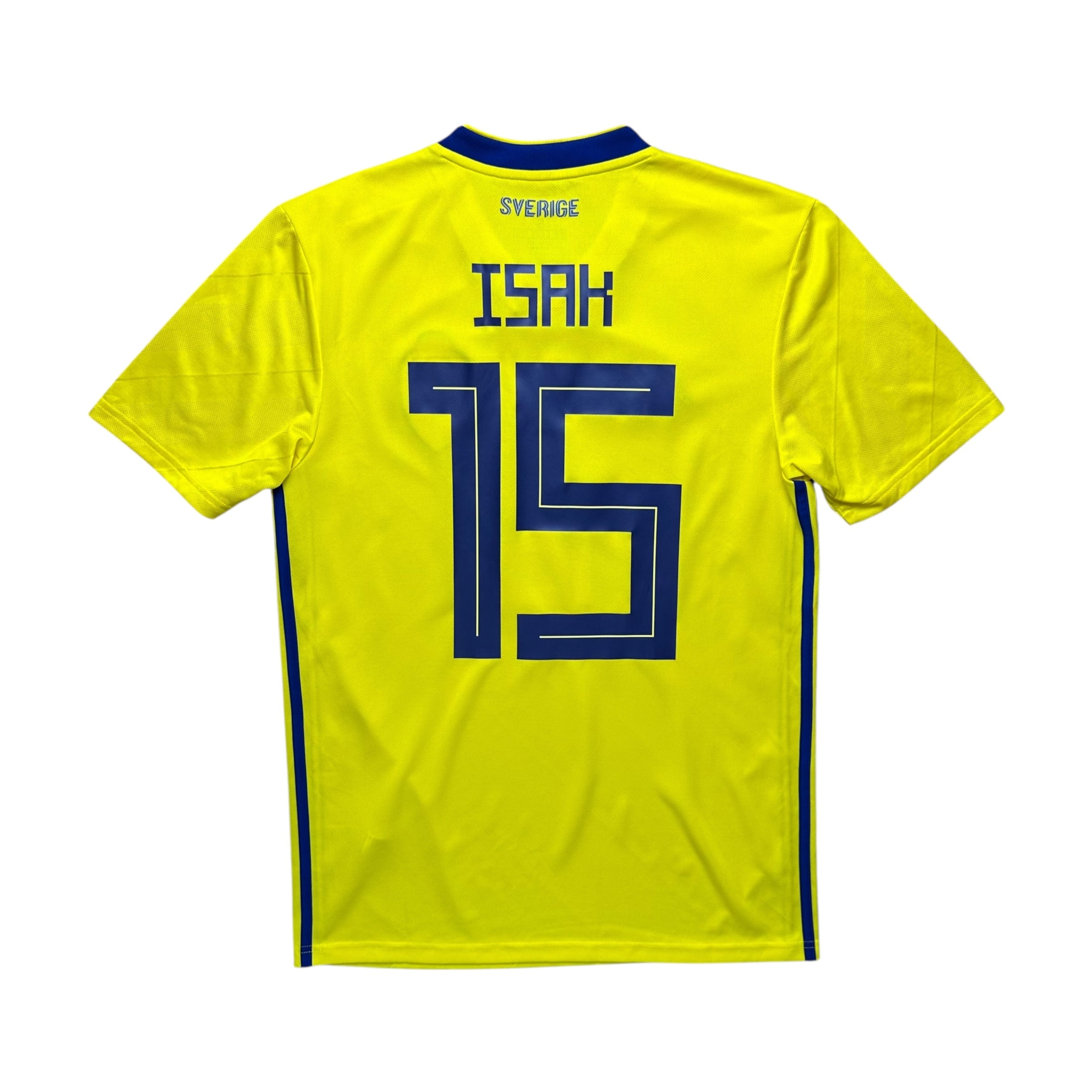 Sweden 2018 Home Shirt (S) Isak #15