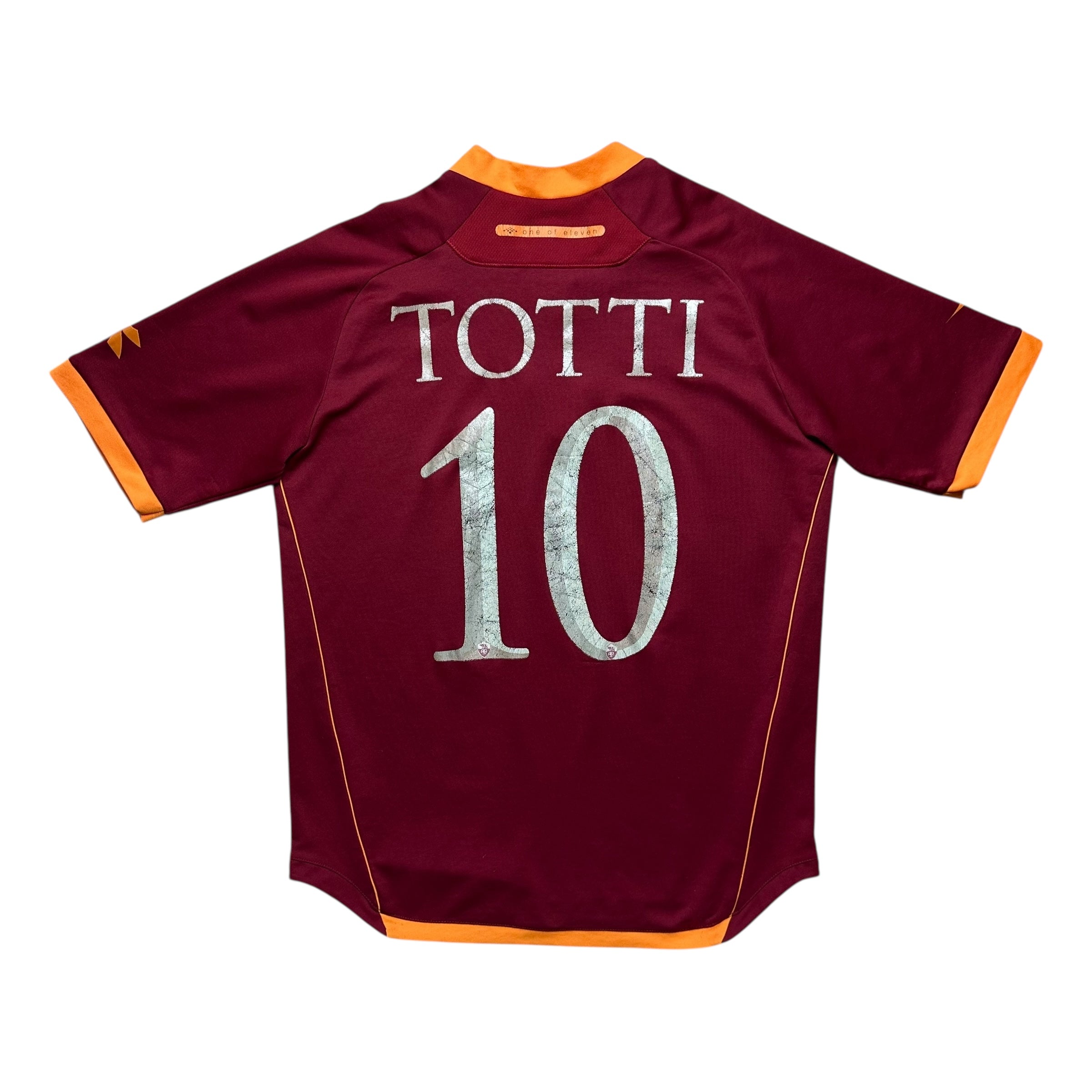 AS Roma 2006-07 Home Shirt (M) Totti #10