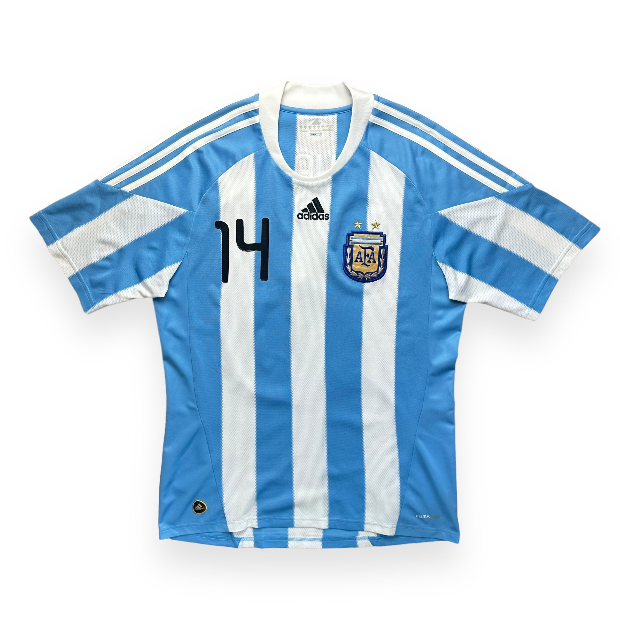 Argentina 2010 Home Shirt (M) Mascherano #14