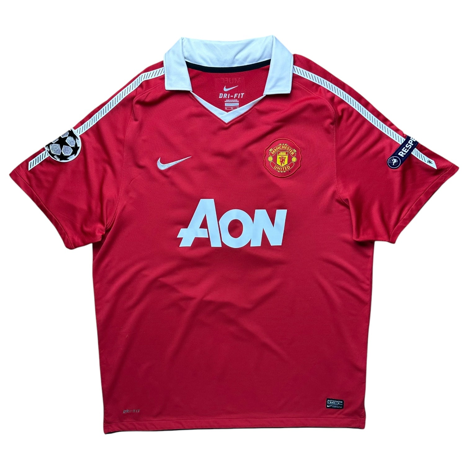 Manchester United 2010-11 Home Shirt (XL) Scholes #18