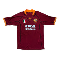 AS Roma 2001-02 Home Shirt (XXL) Totti #10