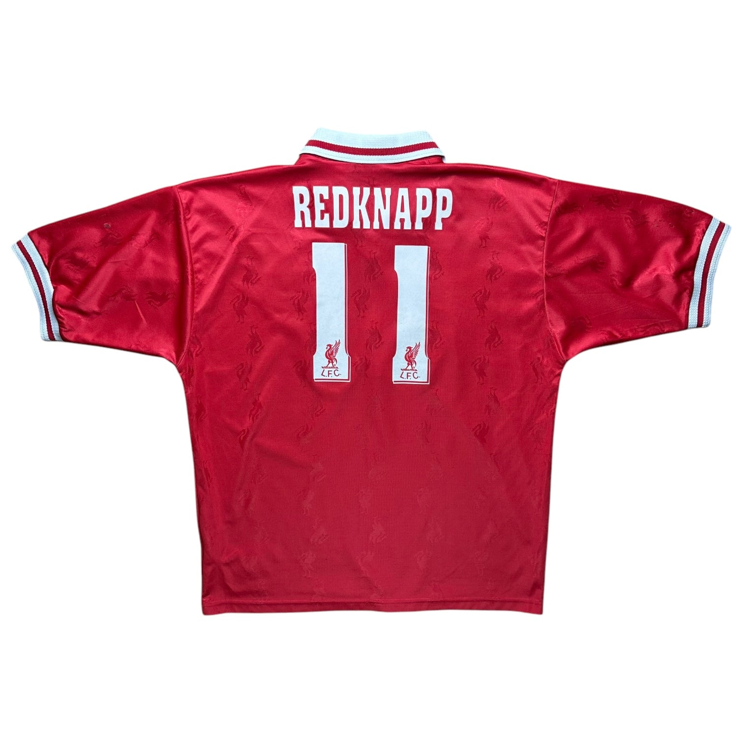 Liverpool 1996-97 Home Shirt (L) Redknapp #11