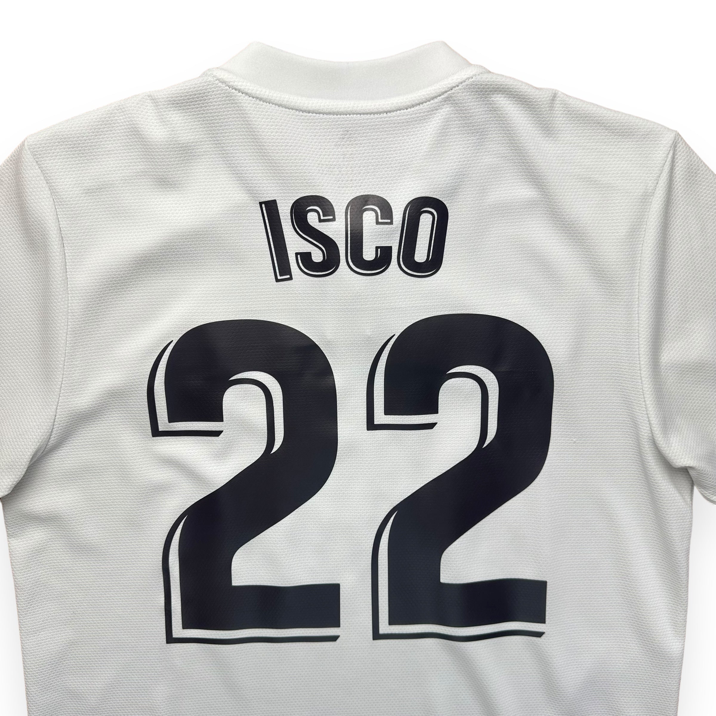 Real Madrid 2018-19 Home Shirt (M) Isco #22