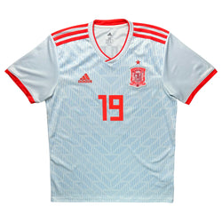 Spain 2018 Away Shirt (M) Diego Costa #19