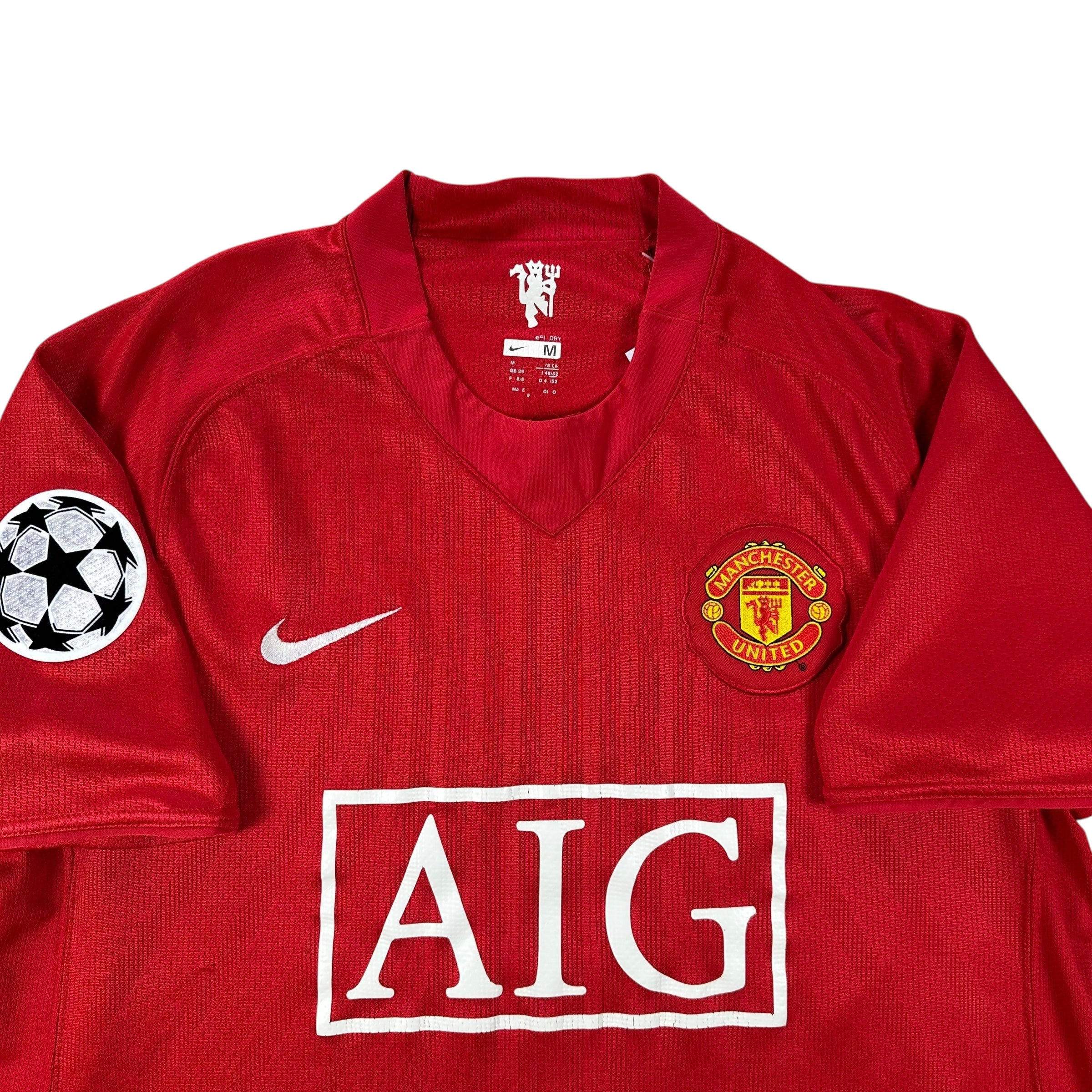 Manchester United 2007-08 Home Shirt (M) Ronaldo #7