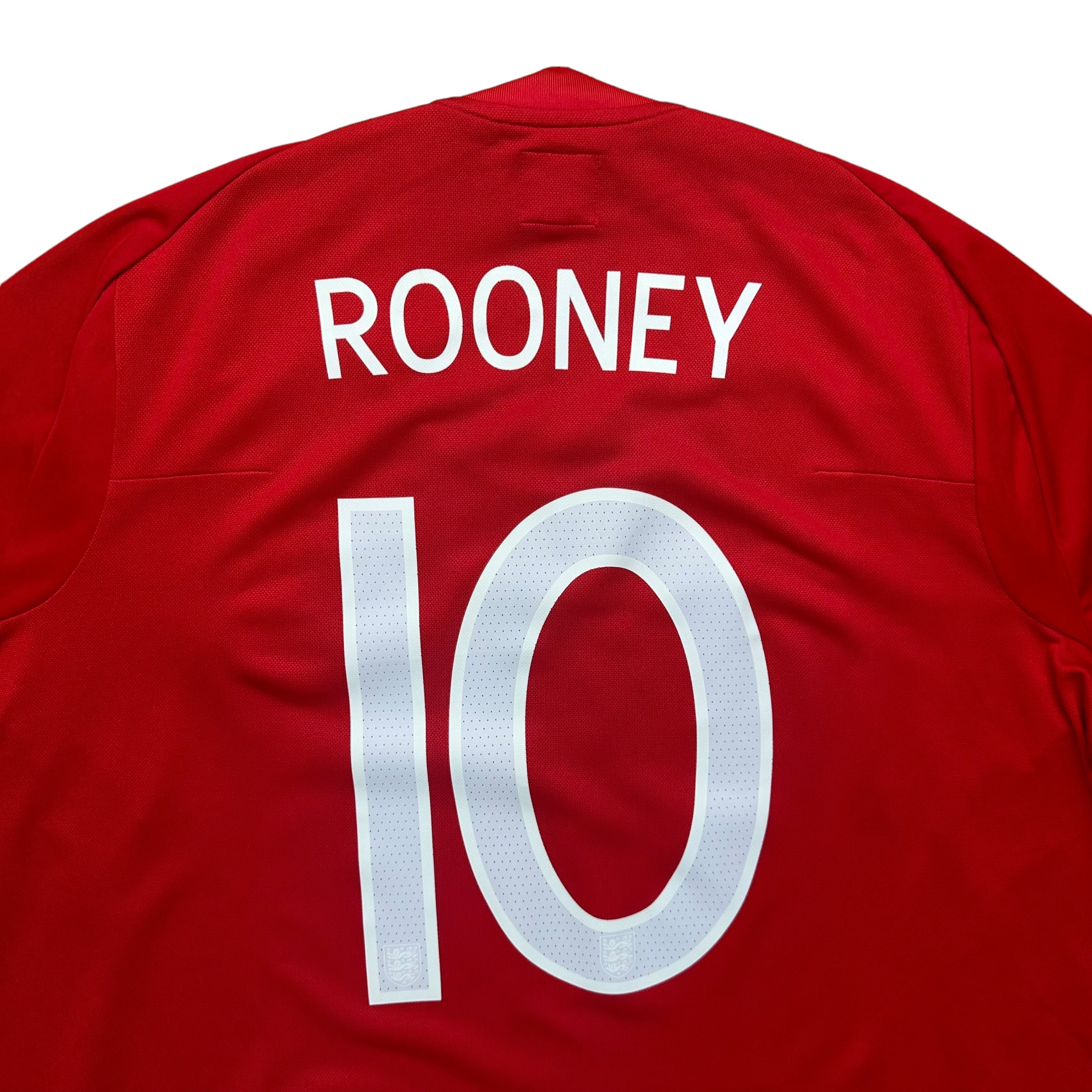 England 2010 Home Shirt (Multiple Sizes) Rooney #9