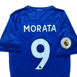 Chelsea 2017-18 Home Shirt (S) Morata #9