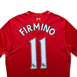 Liverpool 2015-16 Home Shirt (M) Firmino #11