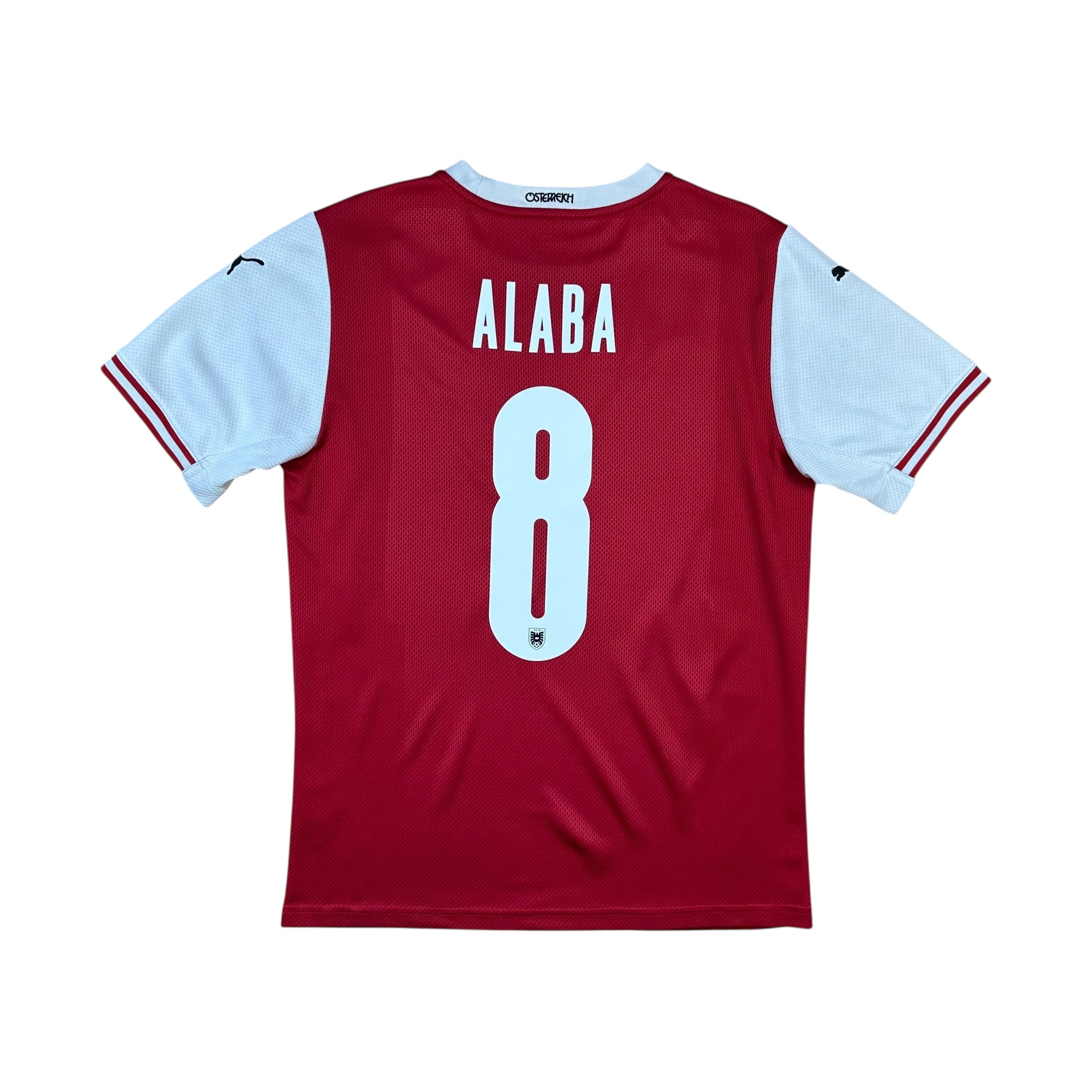 Austria 2020 Home Shirt (S) Alaba #8