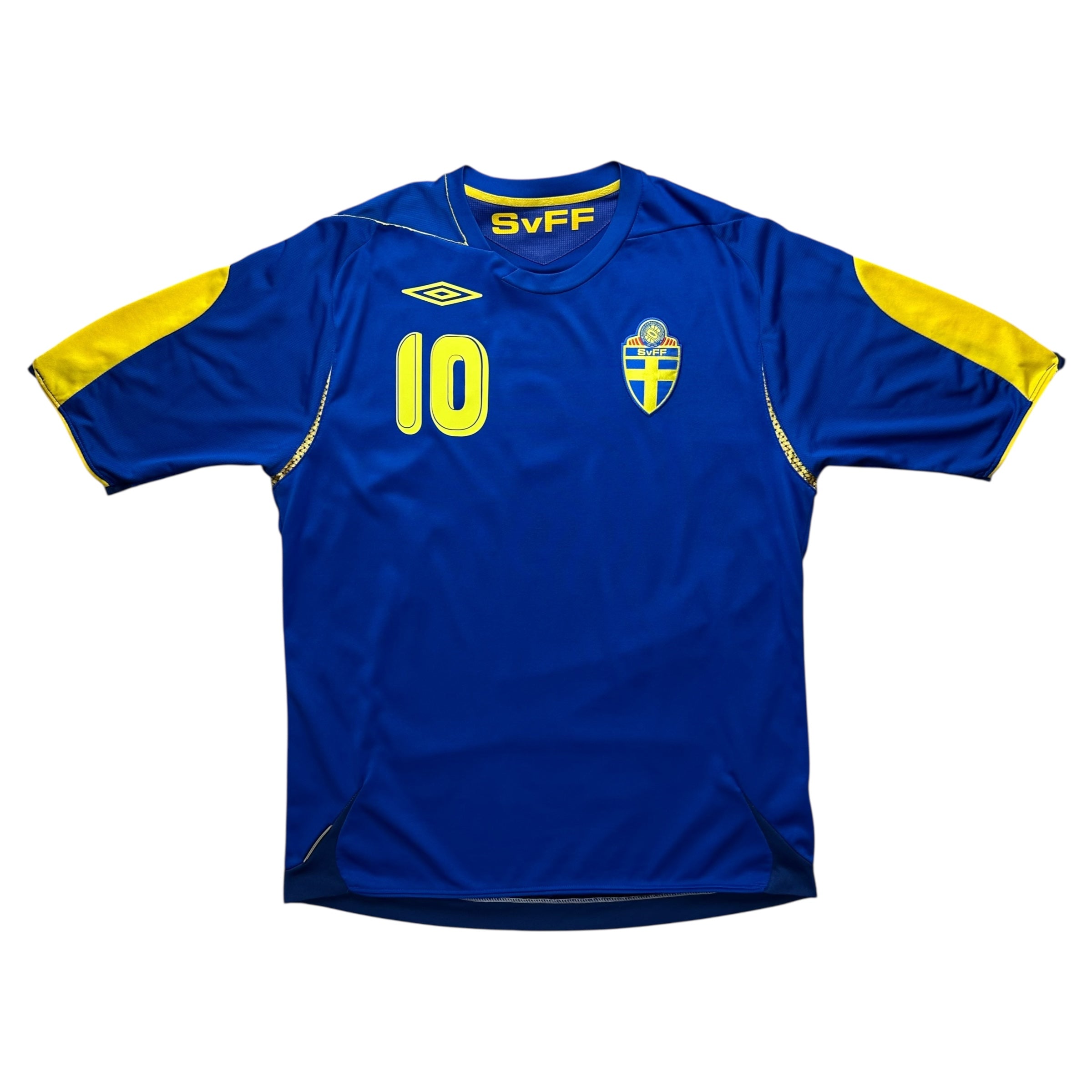 Sweden 2006 Away Shirt (L) Ibrahimovic #10