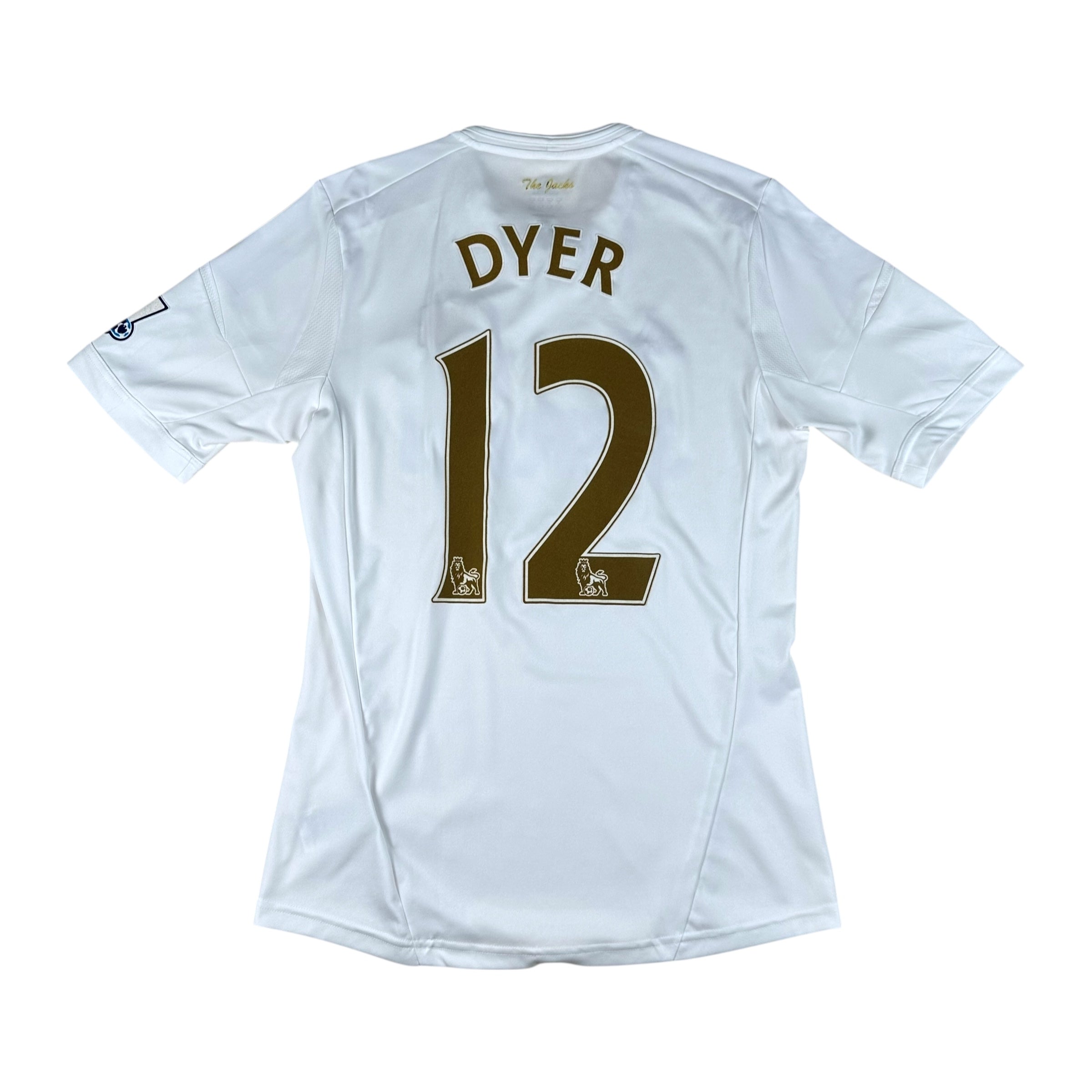 Swansea 2012-13 Player Issue Home Shirt (M) Dyer #12