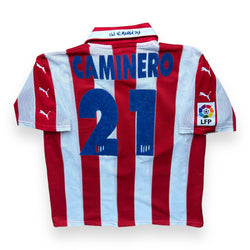 Atletico Madrid 1997-98 Home Shirt (L) Caminero #21