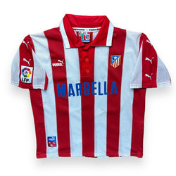 Atletico Madrid 1997-98 Home Shirt (L) Caminero #21