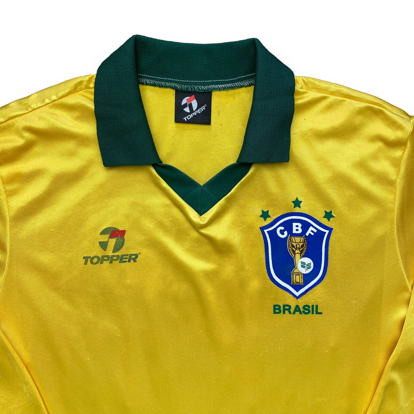 Brazil 1986 Home Shirt (L) Socrates #18