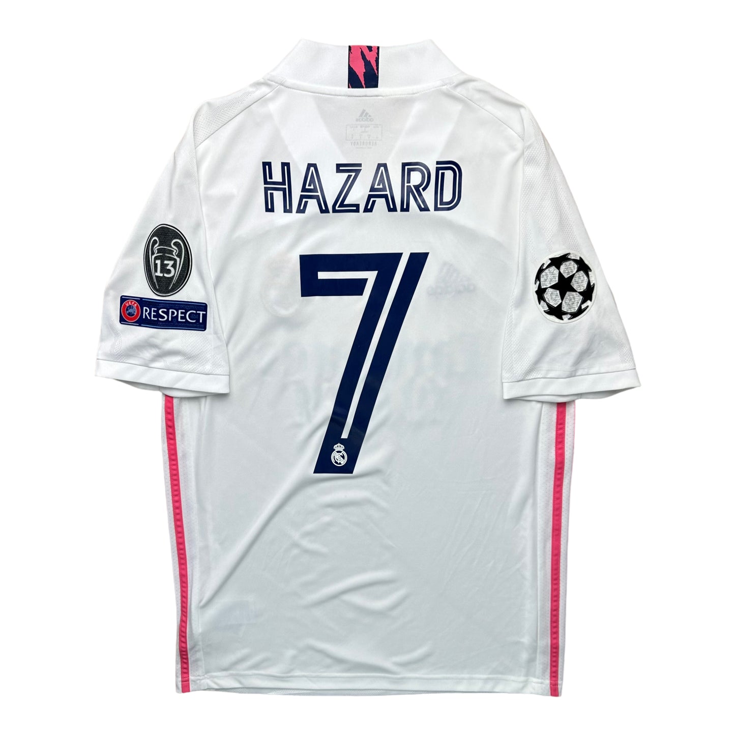 Real Madrid 2020-21 Home Shirt (S) Hazard #7