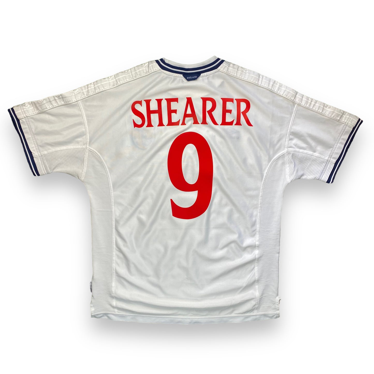 England 2000 Home Shirt (XL) Shearer #9