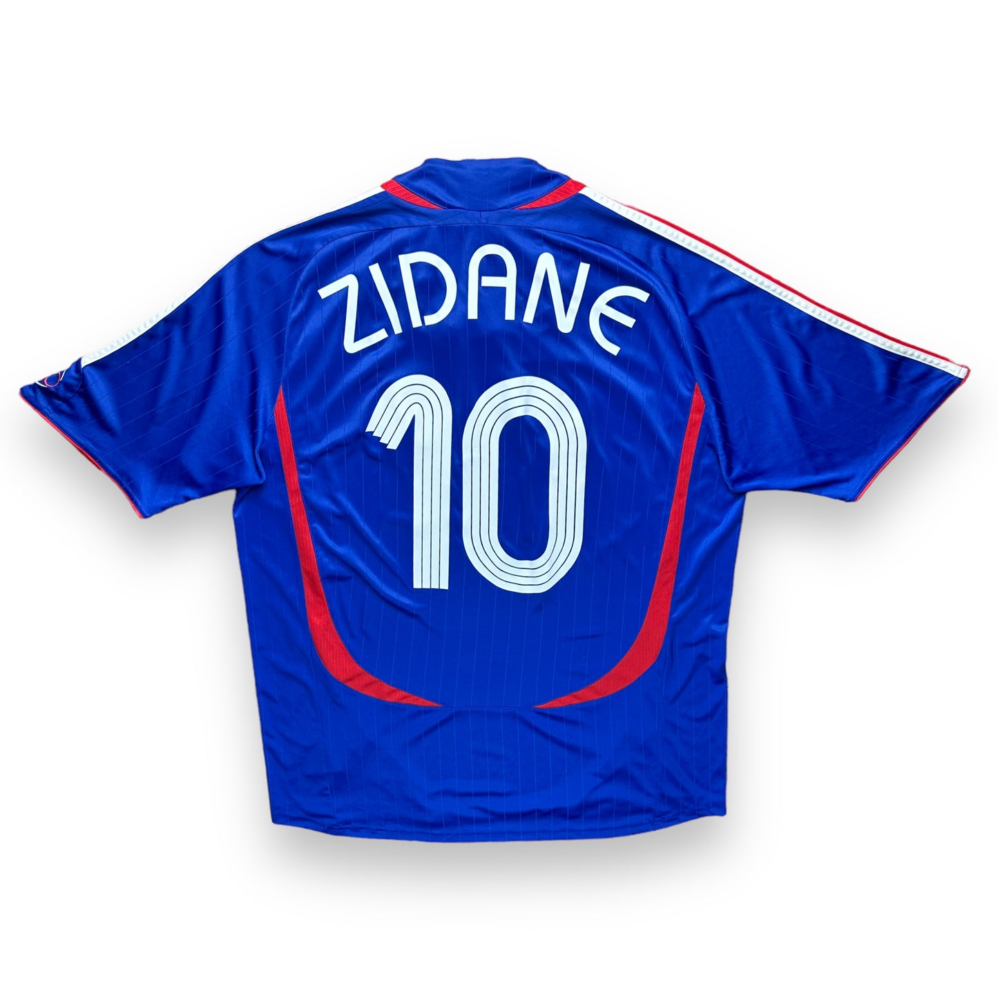 Zidane France 2006 WORLD CUP LAST GAME Soccer Jersey XL