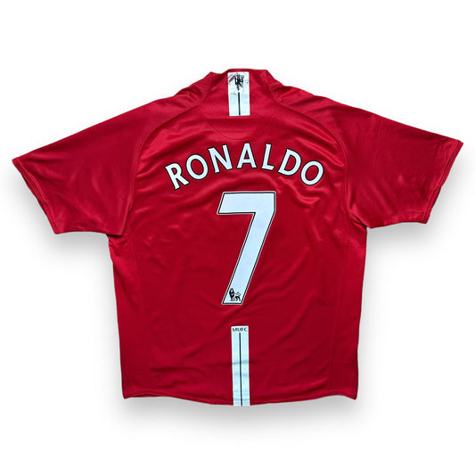 € 36.29  Long Sleeve Ronaldo Shirt Retro Man United Shirt for 2007-2008 Manchester  United Vintage Home Soccer Jersey Football Shirt Sale