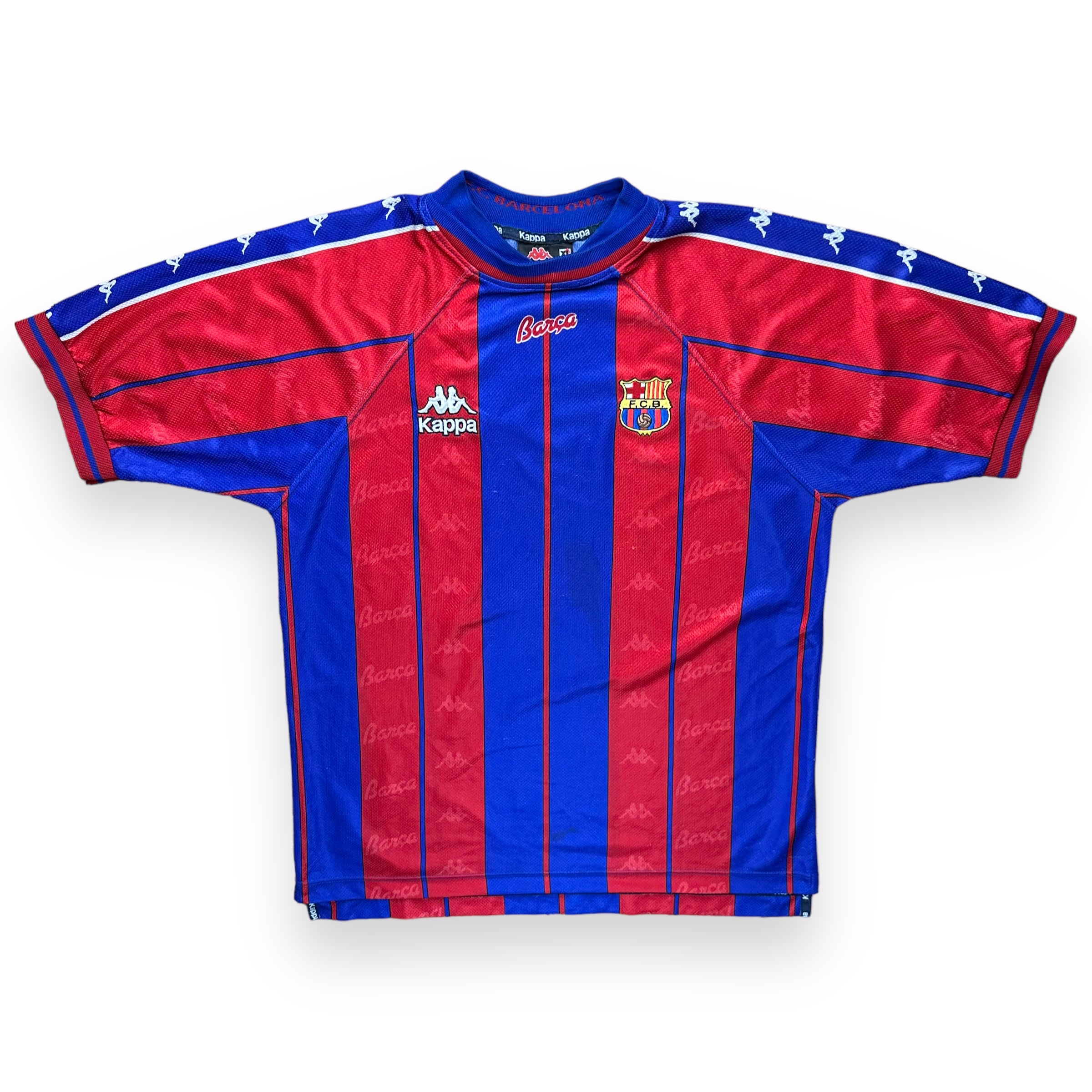 Barcelona 1997-98 Home Shirt (XL)