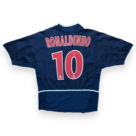 PSG 2002-03 Home Shirt (M) Ronaldinho #10