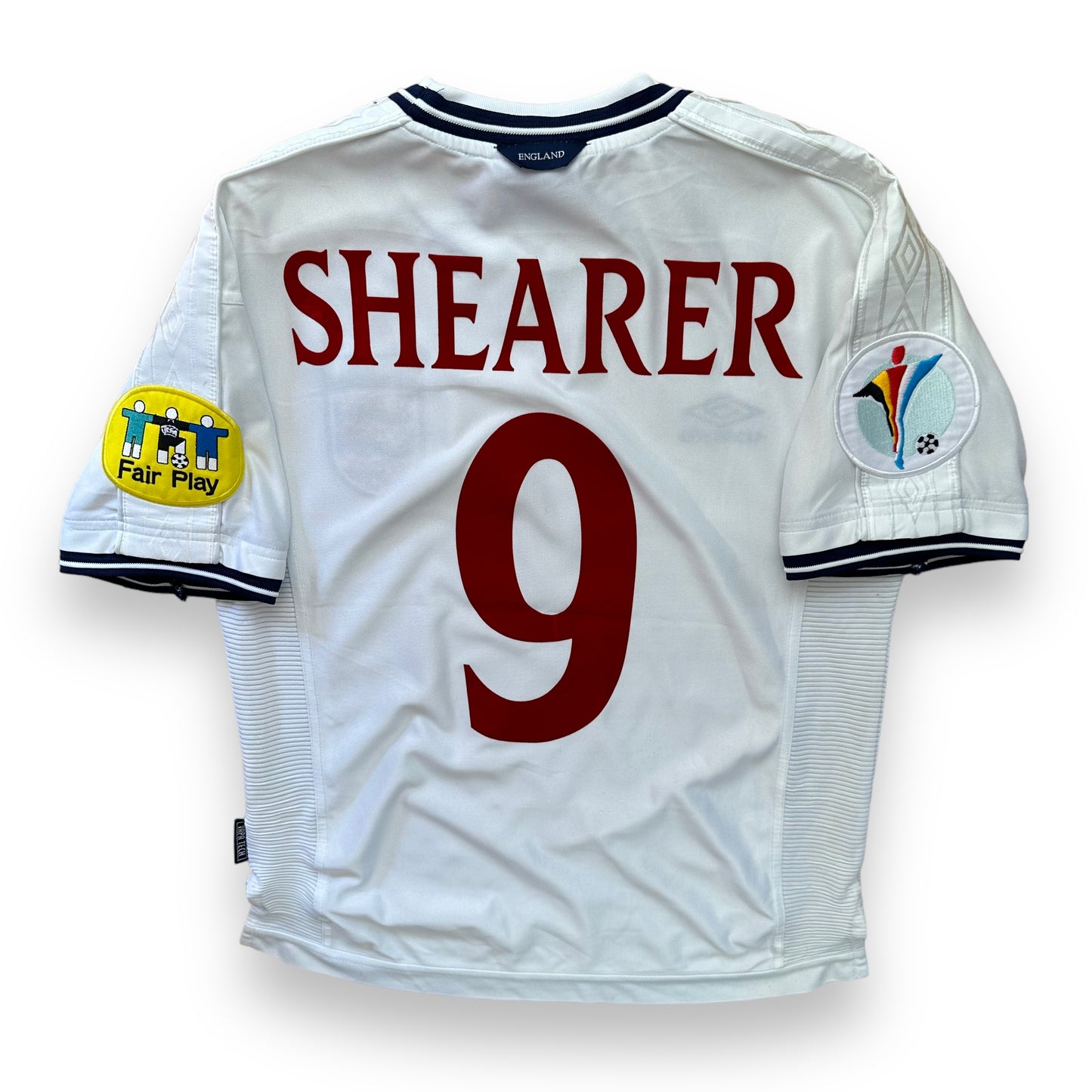 England 2000 Home Shirt (Youth) Shearer #9