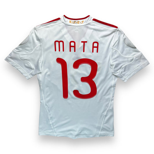 Spain 2011 Away Shirt (S) Mata #13