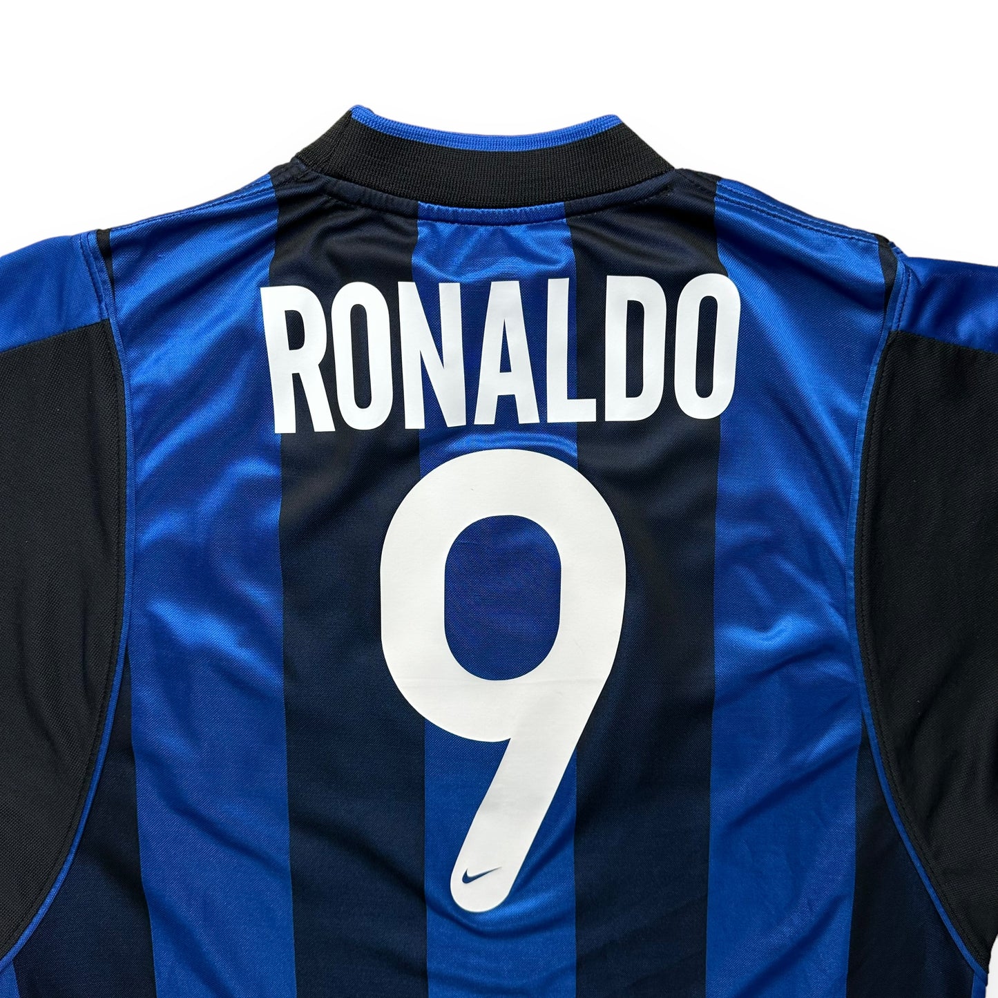 Inter Milan 2000-01 Home Shirt (M) Ronaldo #9