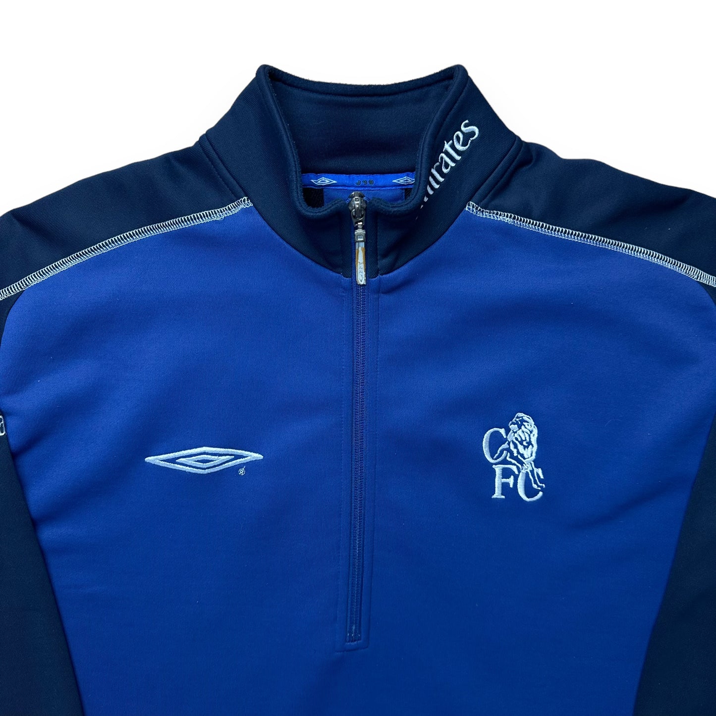 Chelsea 2002-04 Training 1/4 Zip Sweatshirt (L)