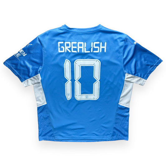Manchester City 2021-22 Home Shirt (XL) Grealish #10