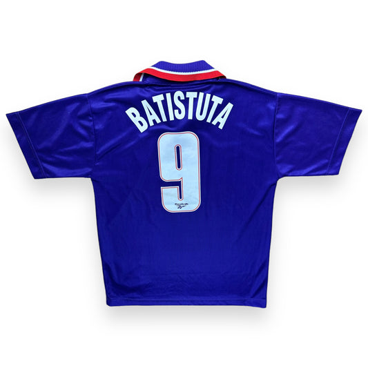Fiorentina 1995-96 Home Shirt (M) Batistuta #9