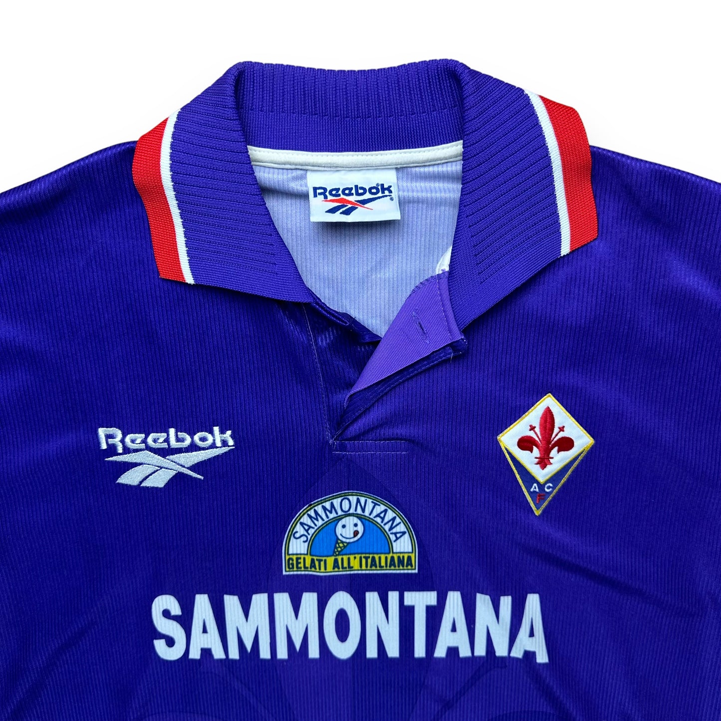 Fiorentina 1995-96 Home Shirt (M) Batistuta #9