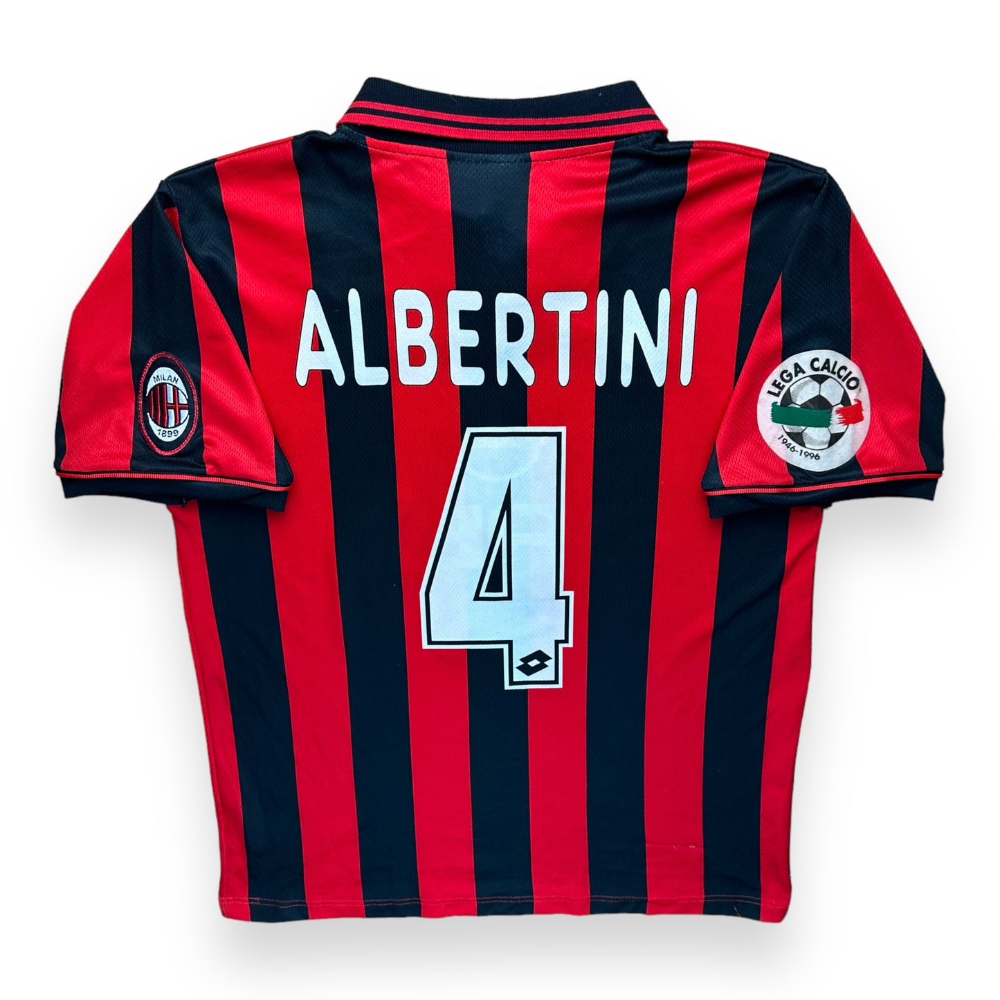 Ac Milan 1996-97 Home Shirt (M) Albertini #4