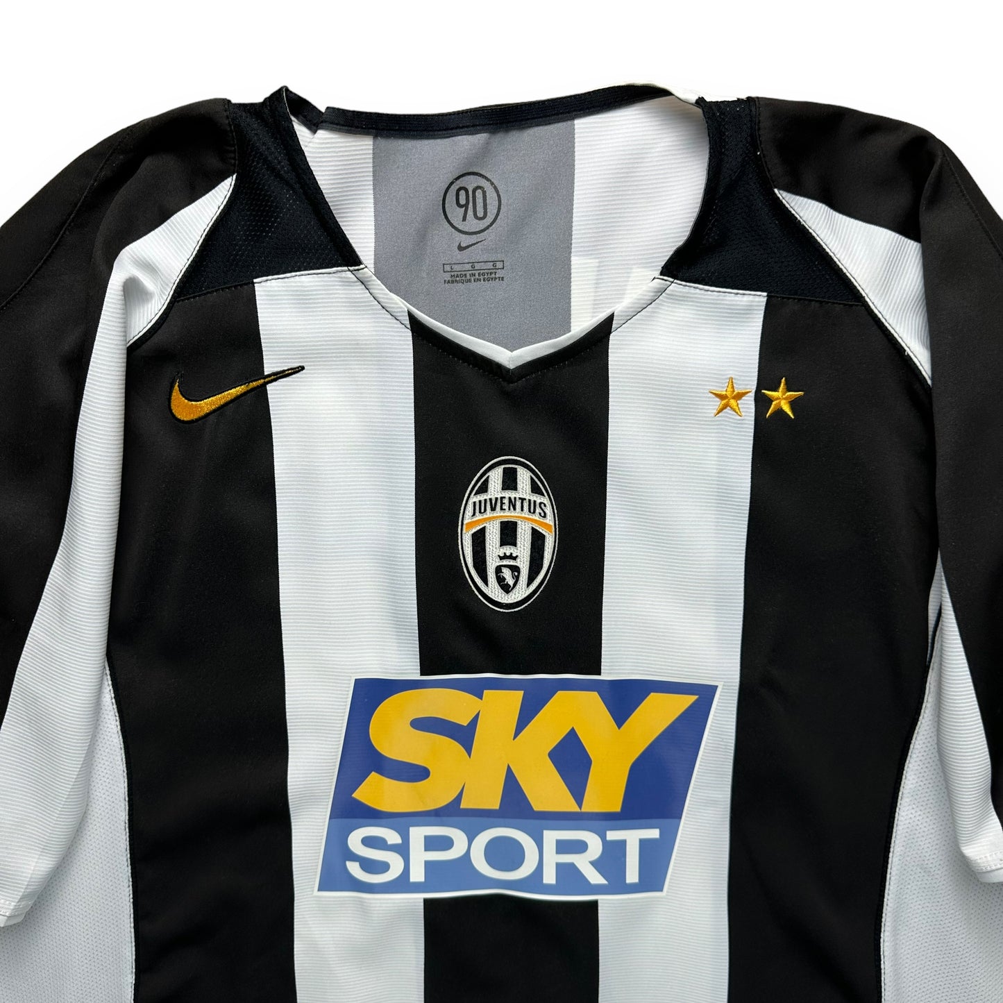 Juventus 2004-05 Home Shirt (L) Cannavaro #28
