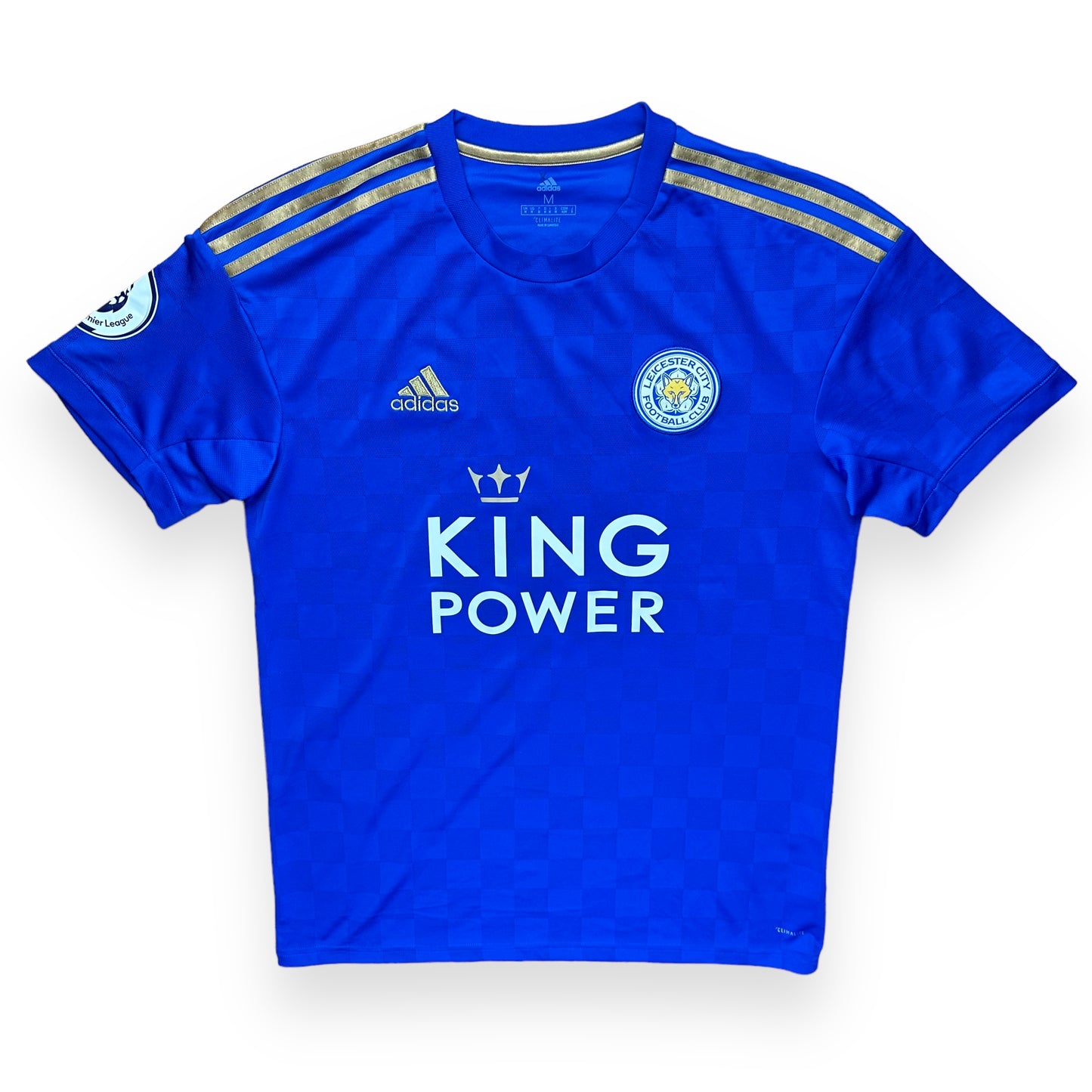 Leicester 2019-20 Home Shirt (M) Vardy #9