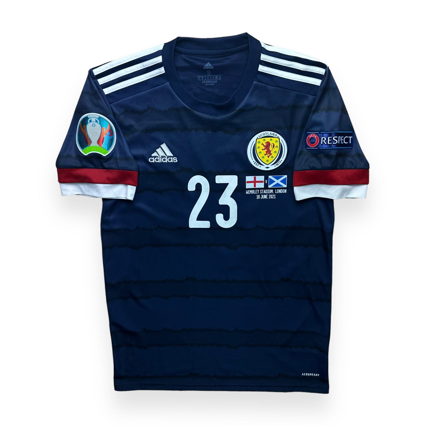 Scotland 2020 Home Shirt (S) Gilmour #23