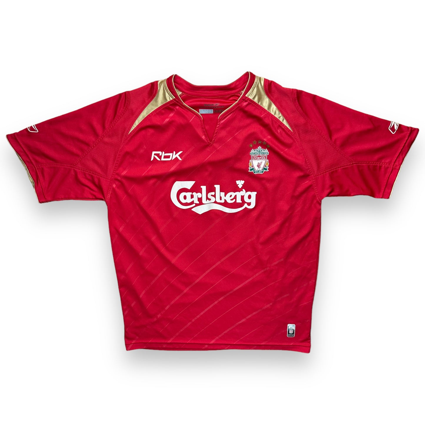 Liverpool 2005-06 European Home Shirt (M) Alonso #14