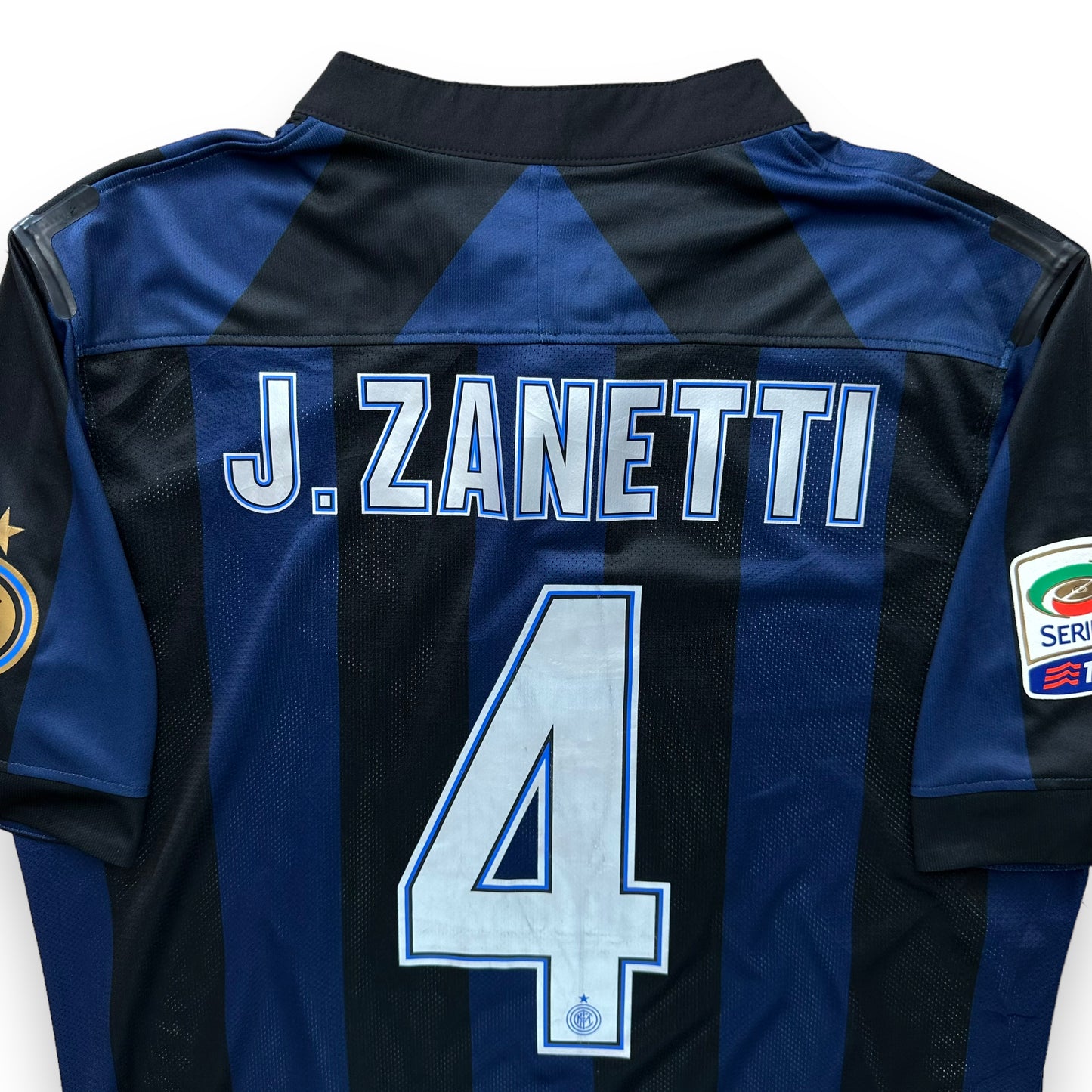 Inter Milan 2013-14 Away Shirt (XL) J.Zanetti #4