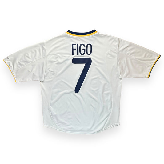 Portugal 2000 Away Shirt (L) Figo #7