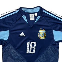 Argentina 2004 Away Shirt (S) Messi #18