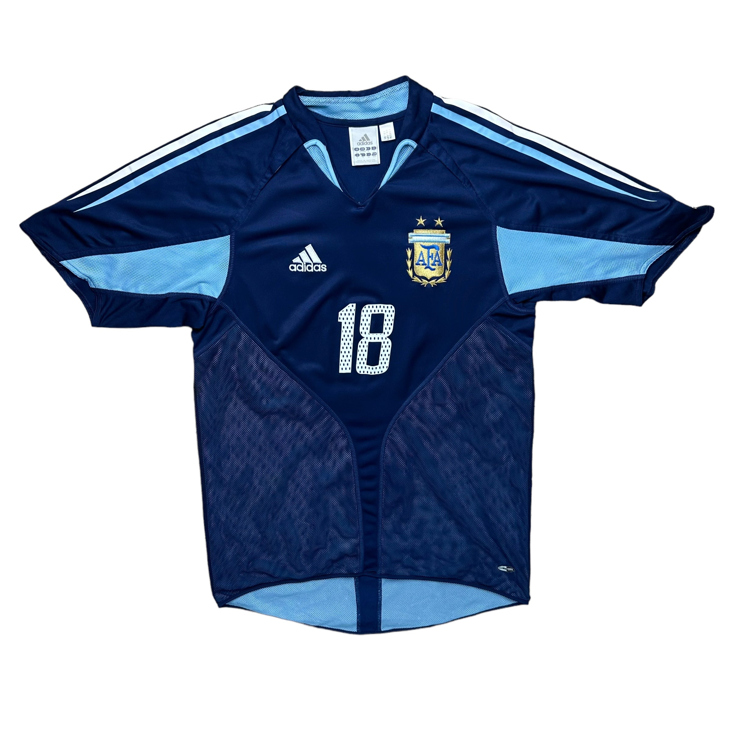 Argentina 2004 Away Shirt (S) Messi #18