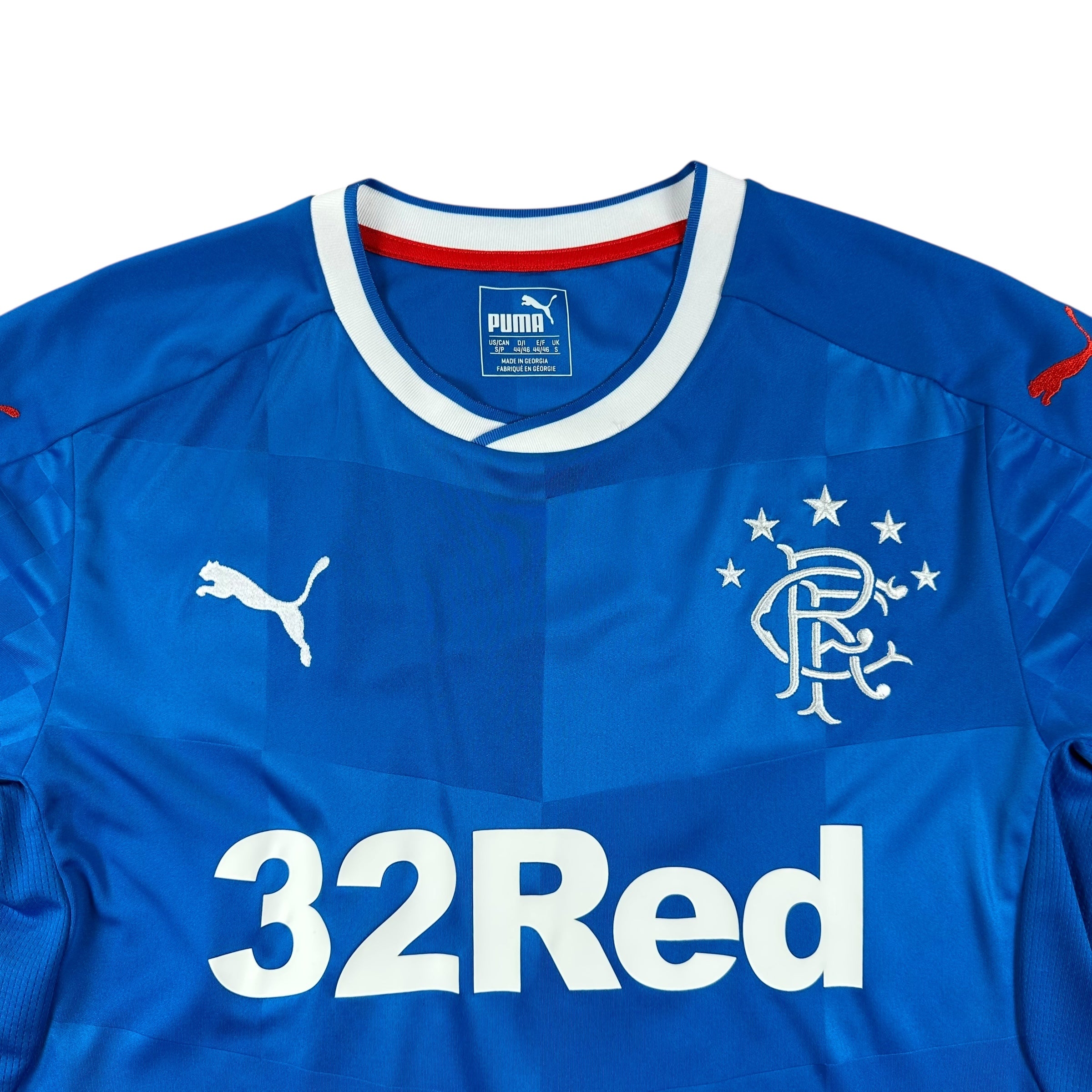 Rangers 2016-17 Home Shirt (S) Tavernier #2