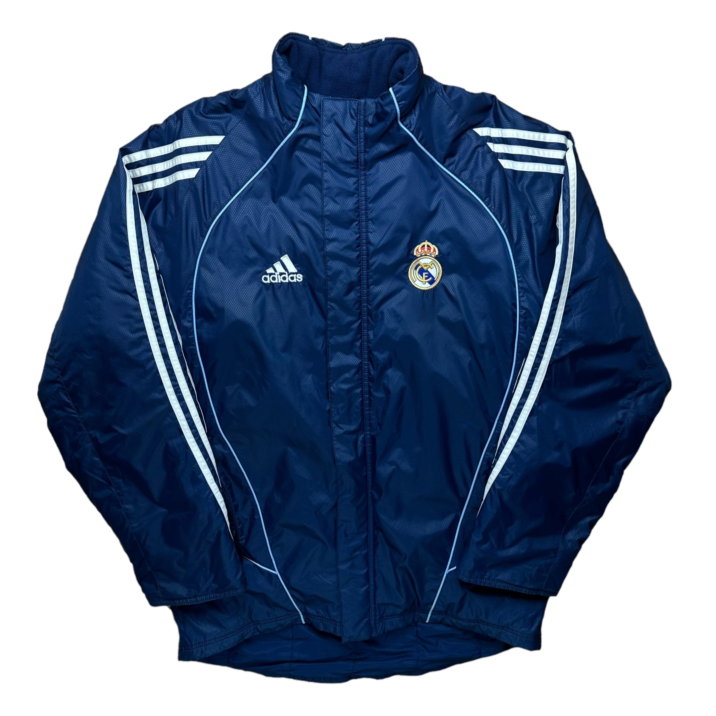 Real Madrid 2005-06 Heavyweight Puffer Training Jacket (M)