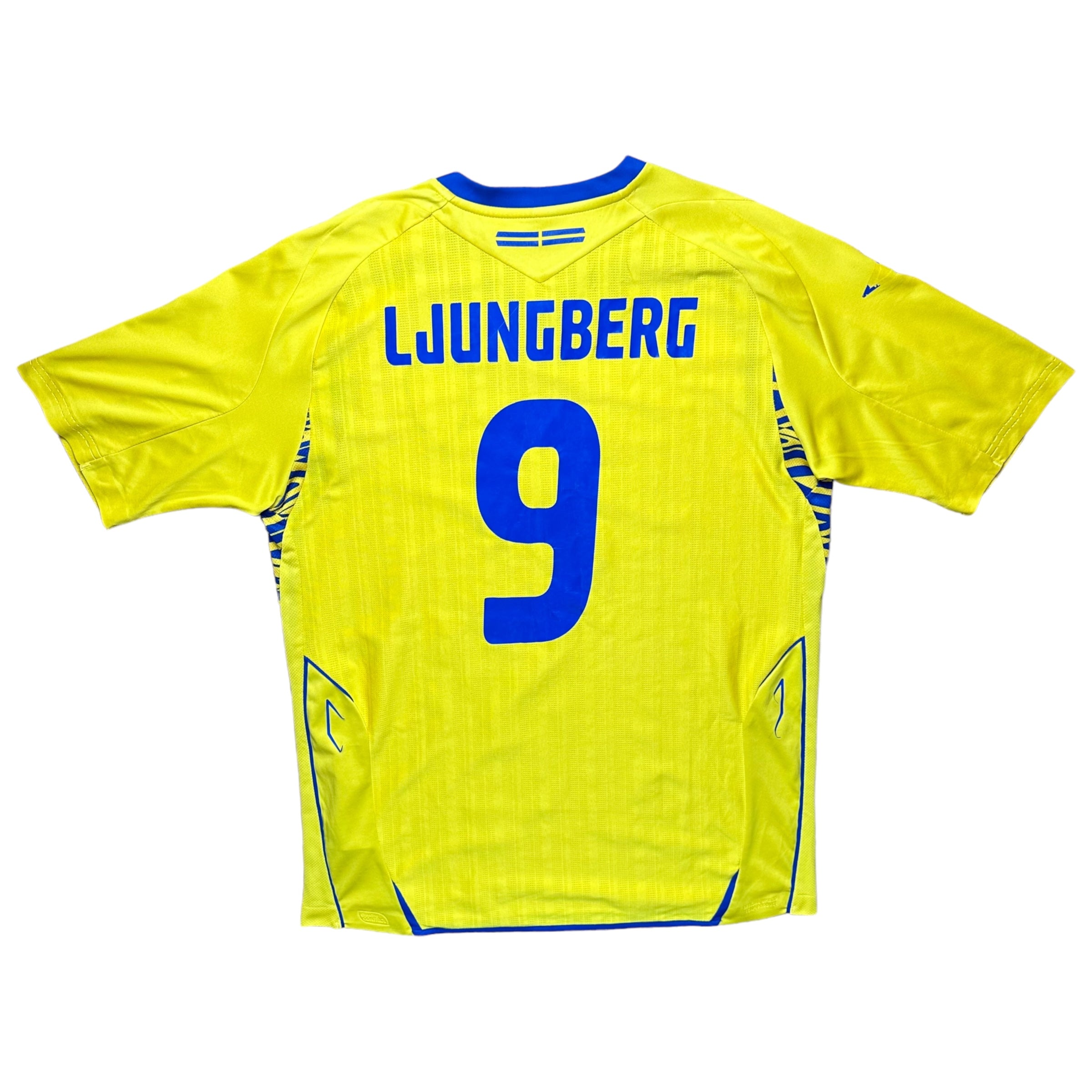 Sweden 2008 Home Shirt (L) Ljungberg #9