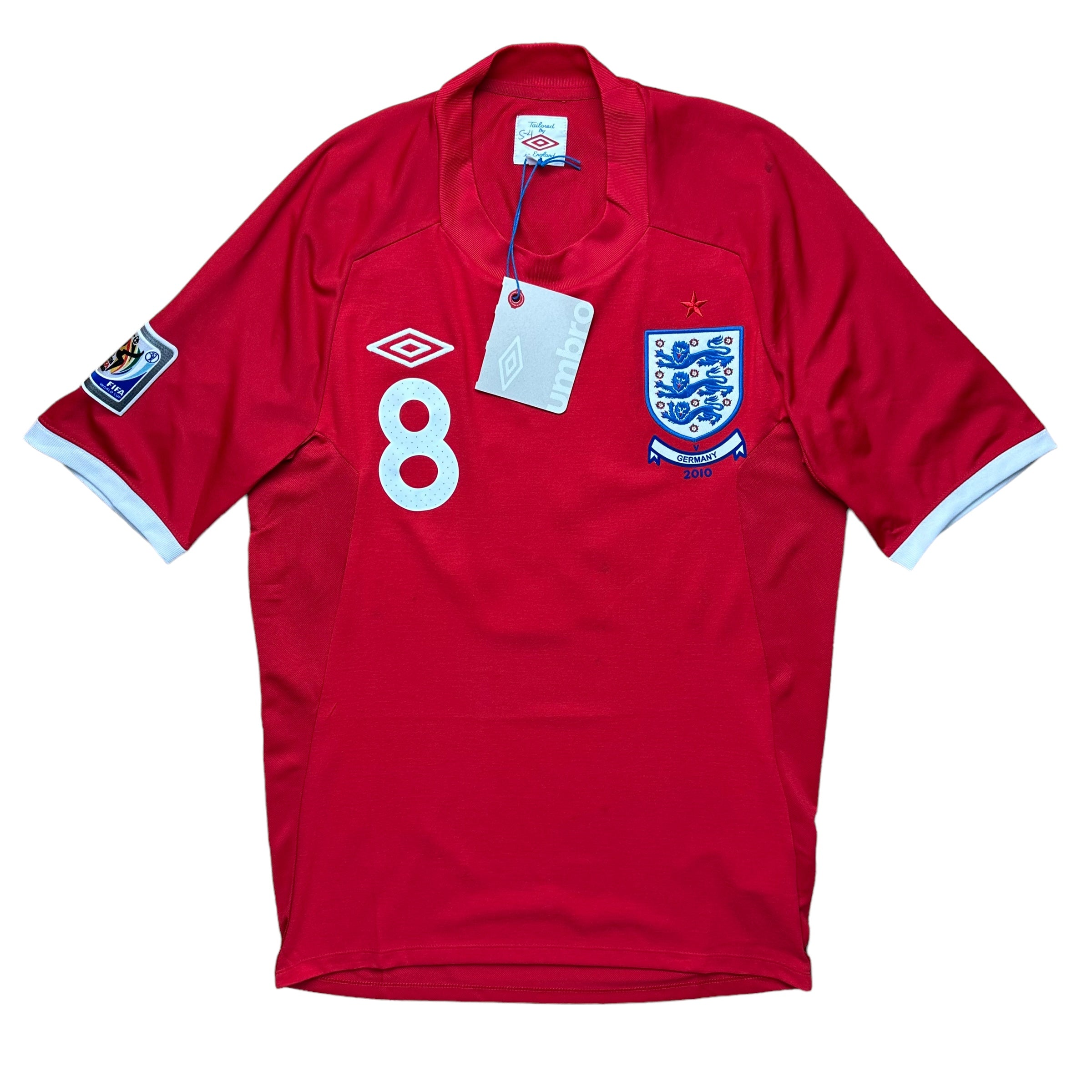 England 2010 Away Shirt (S) Lampard #8 BNWT