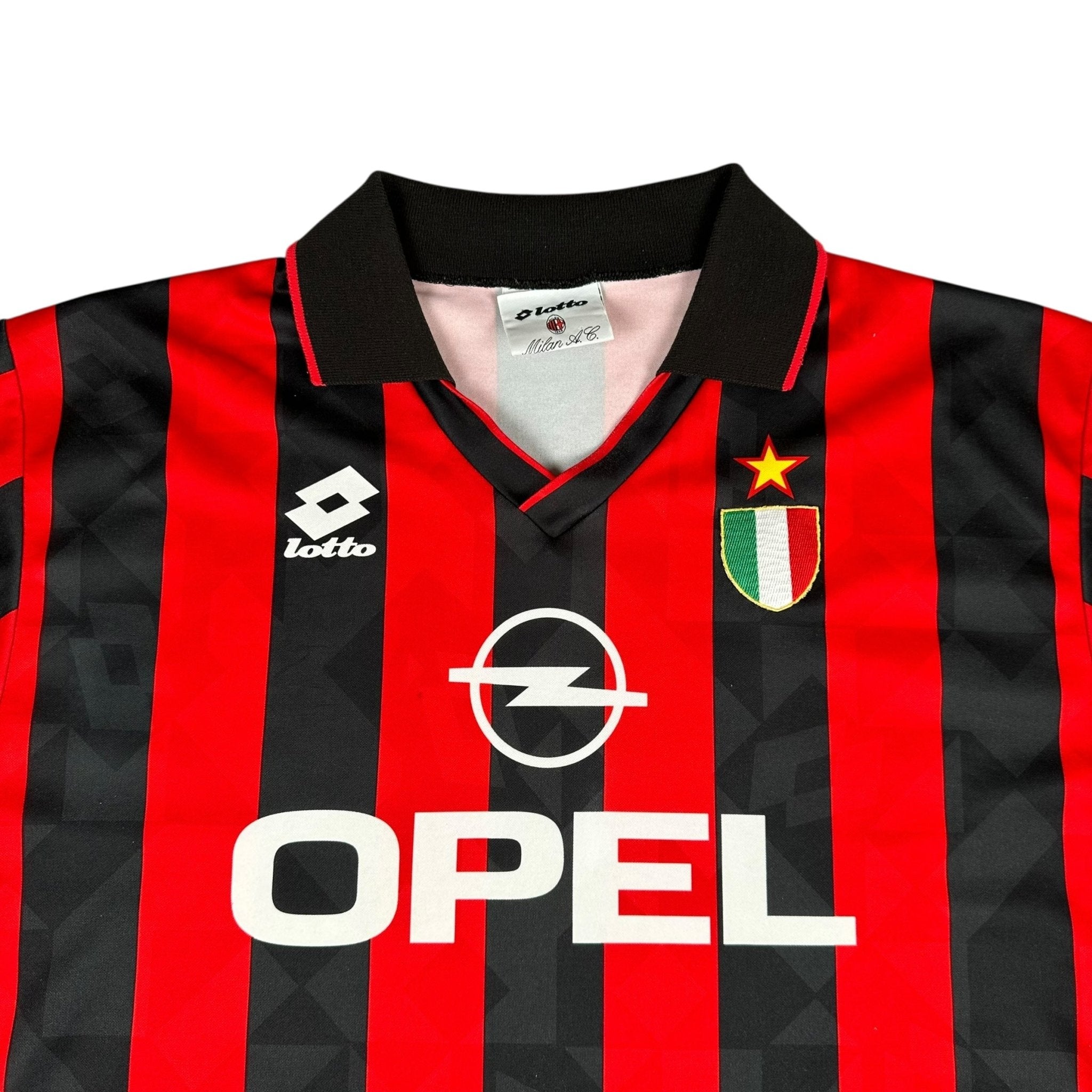 AC Milan 1994-95 Home Shirt (L) - Kitplug
