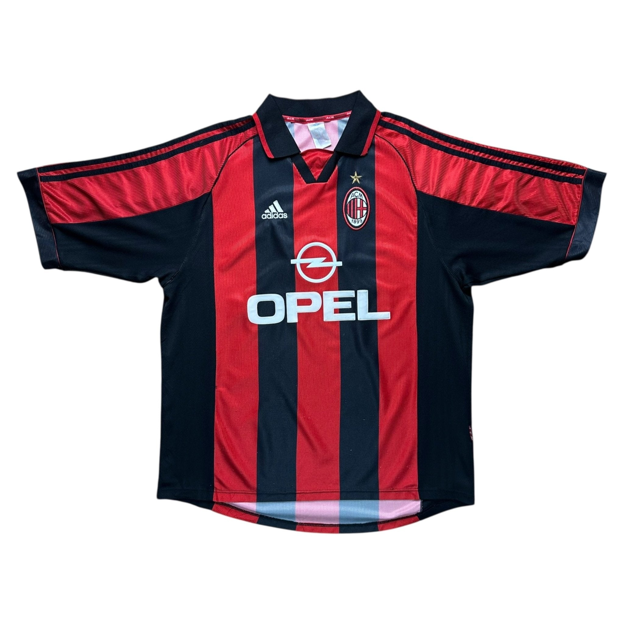 AC Milan 1998 - 00 Home Shirt (XL) Maldini 3 - Kitplug